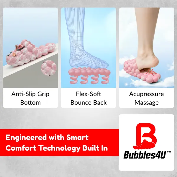 Pink_Eva_Massage_Bubble_Slides_For_Unisex