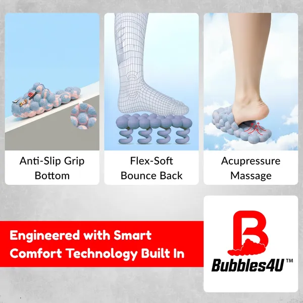Grey_Eva_Massage_Bubble_Slides_For_Unisex