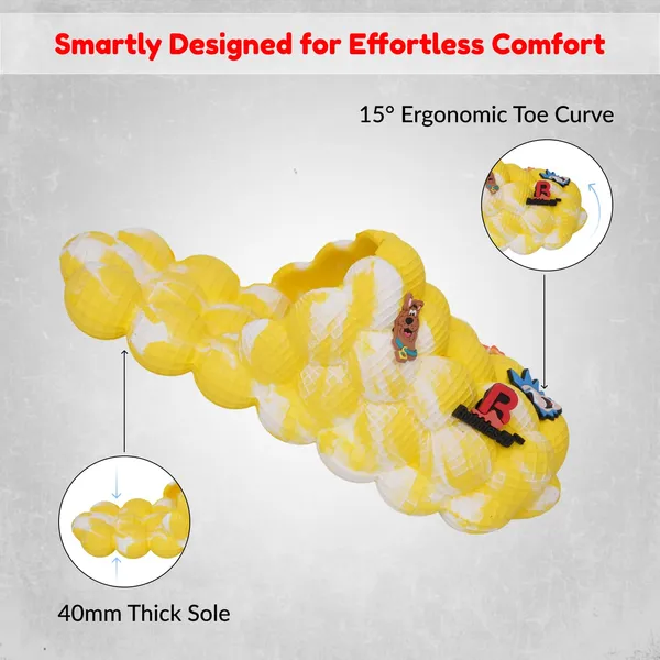 Yellow_Eva_Massage_Bubble_Slides_For_Unisex
