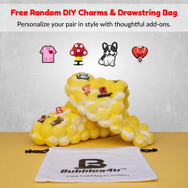 Yellow_Eva_Massage_Bubble_Slides_For_Unisex
