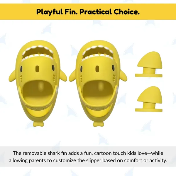Yellow_Eva_Kids_Shark_Slippers_With_Back_Strap_For_Kids