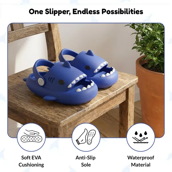 Royal_Blue_Eva_Kids_Shark_Slippers_With_Back_Strap_For_Kids