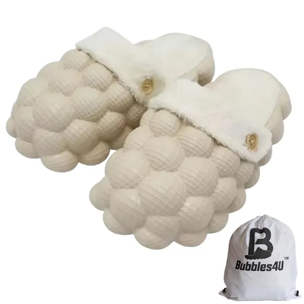 Off_White_Eva_Fur_Bubble_Slippers_For_Unisex