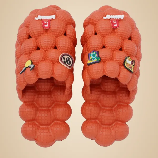 Orange_Eva_Clogs_For_Unisex