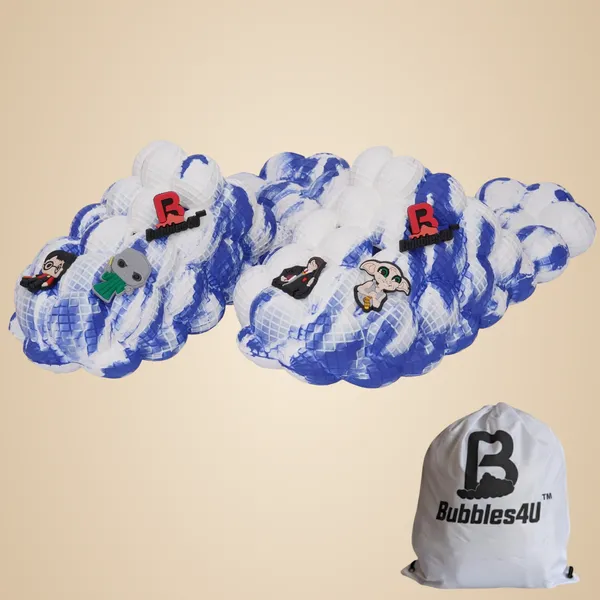 Blue_Eva_Massage_Bubble_Slides_For_Unisex