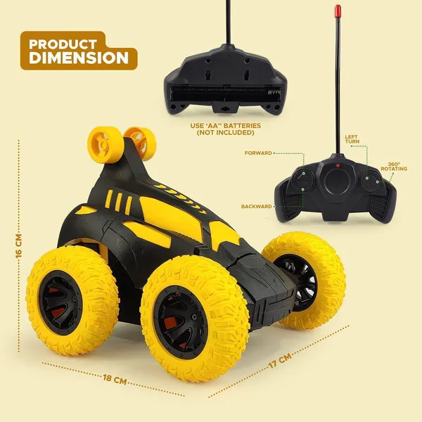 Yellow_Plastic_Remote_Control_Toy_For_Kids