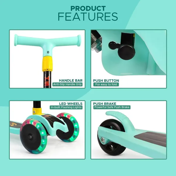 Green_Plastic_&_Steel_Outdoor_Toy_For_Kids