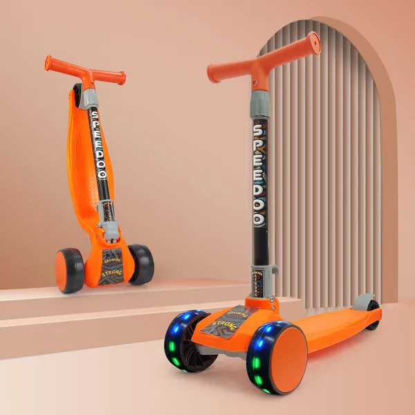 Orange_Plastic_&_Metal_Outdoor_Toy_For_Kids