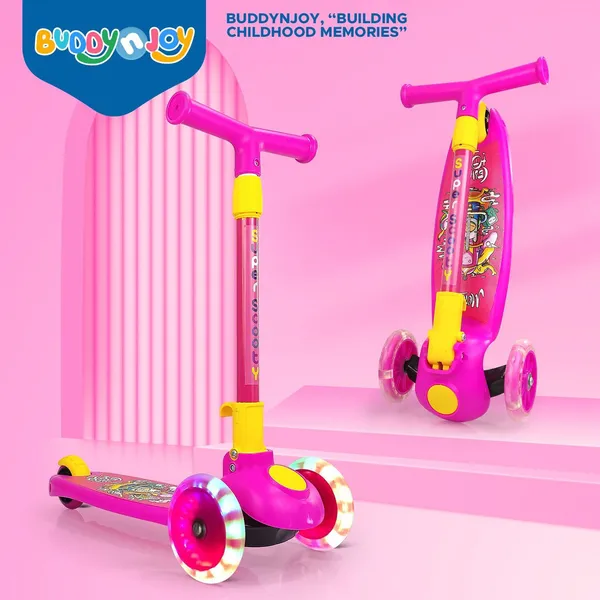Pink_Plastic_&_Steel_Outdoor_Toy_For_Kids