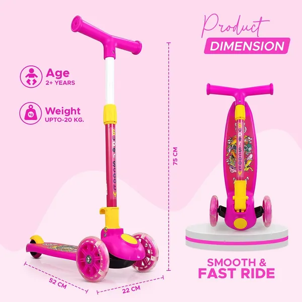 Pink_Plastic_&_Steel_Outdoor_Toy_For_Kids