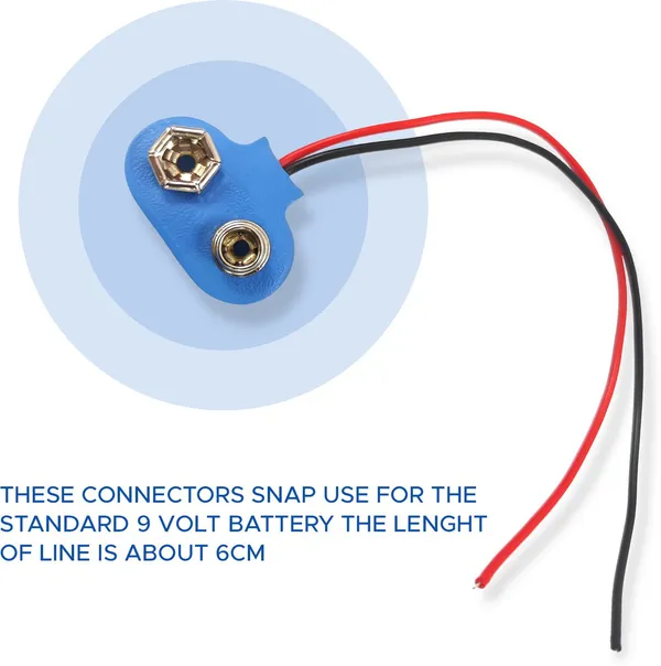 Blue_Copper_Connector_Material_Electronic_Hobby_Kit_For_Kids