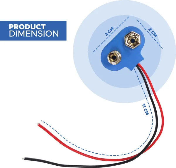 Blue_Copper_Connector_Material_Electronic_Hobby_Kit_For_Kids