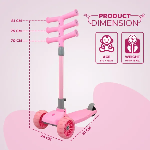 Pink_Plastic_&_Steel_Outdoor_Toy_For_Kids