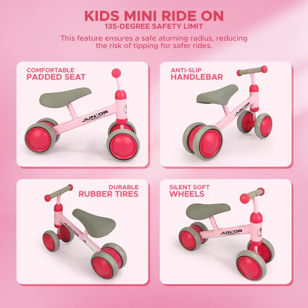 Pink_&_Grey_Plastic_&_Iron_Steel_Frame_Toy_Tricycle_For_Kids