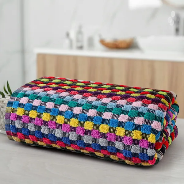 Multicolor_Cotton_Bath_Beach_Sport_Face_Hair_Hair_Towel_Pack_Of_1