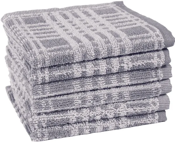 Grey_Cotton_Beach_Sport_Bath_Hair_Hand_Face_Towel_Pack_Of_6