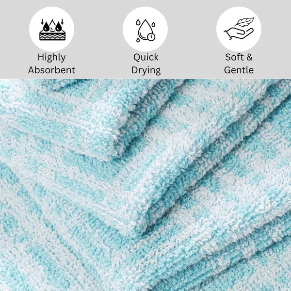 Aqua_Blue_Cotton_Sport_Bath_Beach_Hair_Hand_Face_Towel_Pack_Of_6