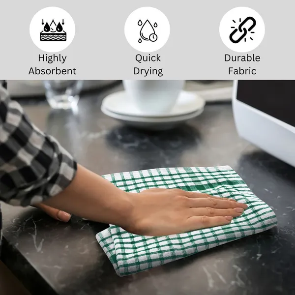 Green_And_White_Assorted_Terry_Kitchen_Towels_Dish_Hand_Towel_For_Kitchen_Cleaning_Green_White_Cloth_Napkins_Pack_Of_4