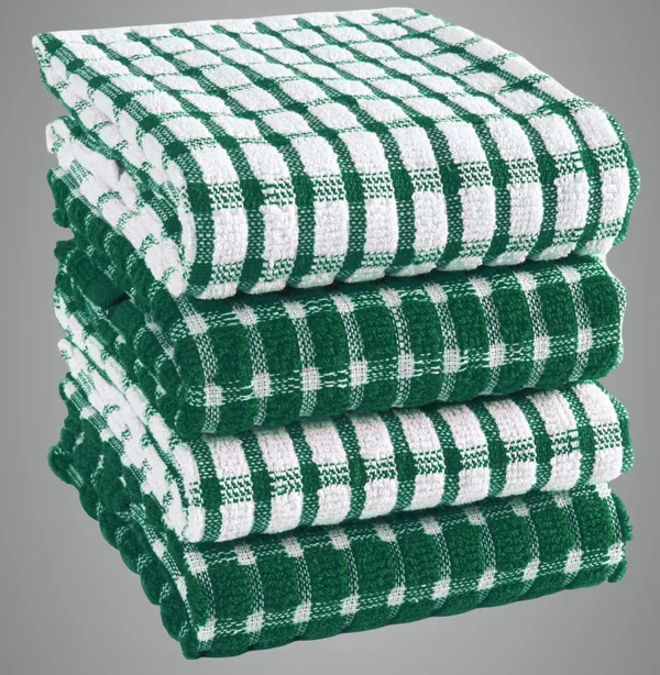 Green_And_White_Assorted_Terry_Kitchen_Towels_Dish_Hand_Towel_For_Kitchen_Cleaning_Green_White_Cloth_Napkins_Pack_Of_4