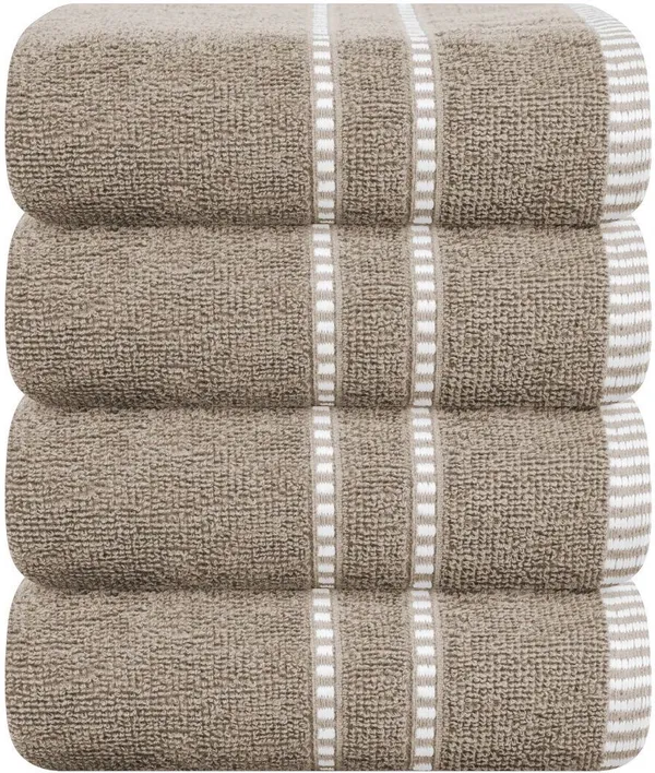 Beige_Cotton_Hand_Face_Beach_Sport_Towel_Pack_Of_4
