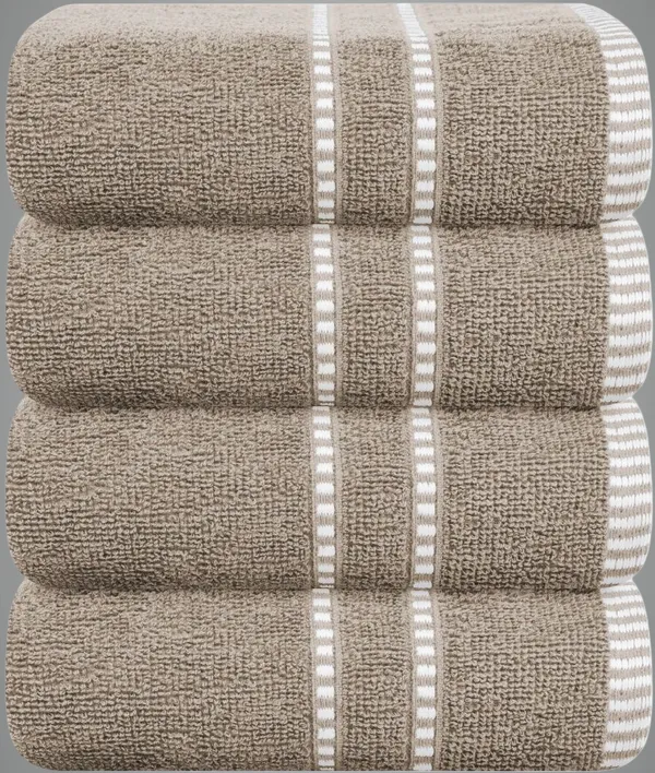 Beige_Cotton_Hand_Face_Beach_Sport_Towel_Pack_Of_4