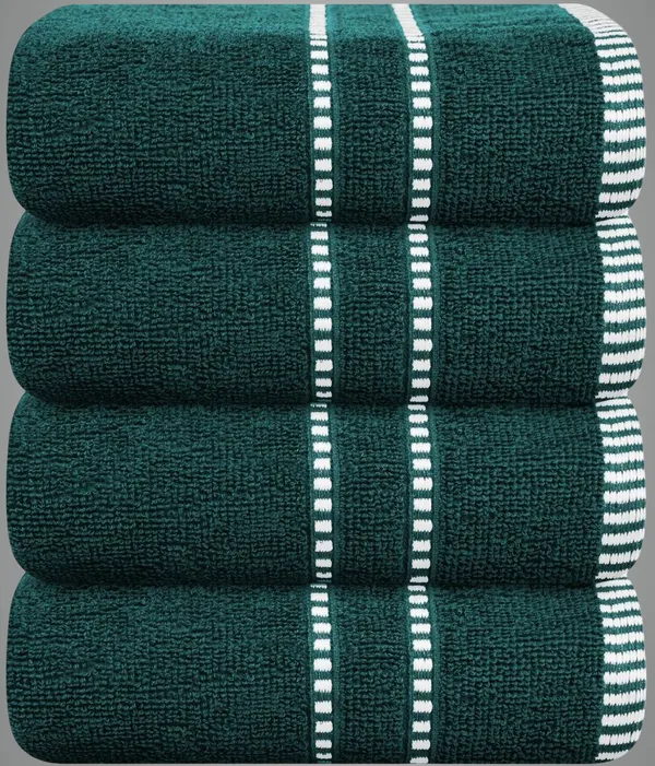 Green_Cotton_Hand_Face_Beach_Sport_Towel_Pack_Of_4