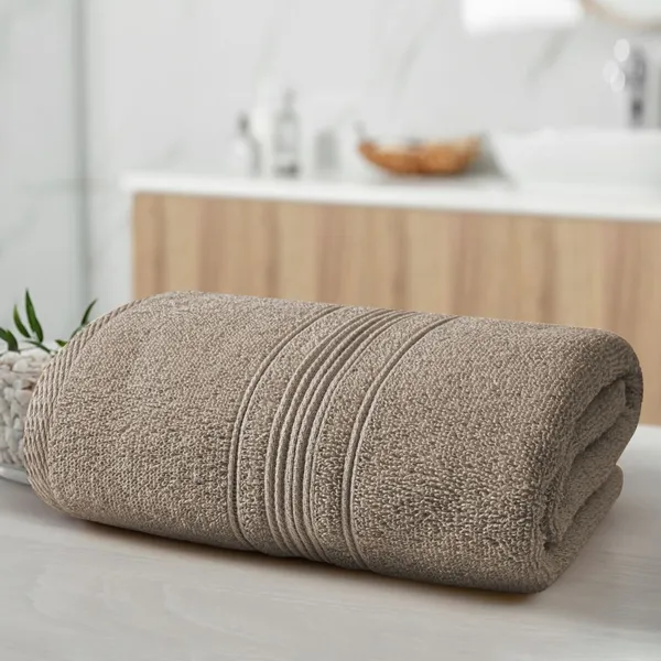 Beige_Cotton_Bath_Beach_Sport_Face_Hair_Towel_Pack_Of_1