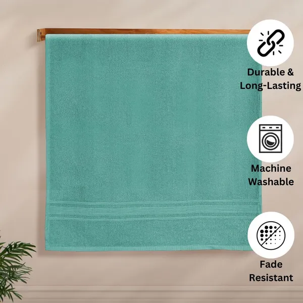 Green_Cotton_Bath_Beach_Sport_Face_Hair_Towel_Pack_Of_1