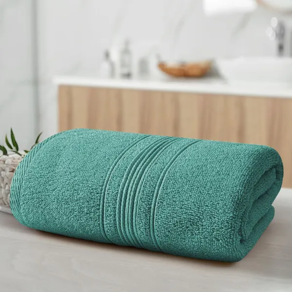 Green_Cotton_Bath_Beach_Sport_Face_Hair_Towel_Pack_Of_1