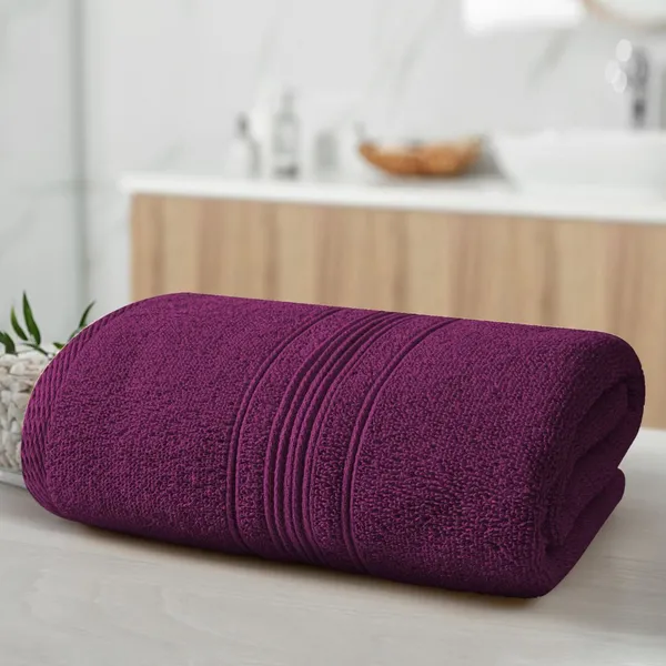 Purple_Cotton_Bath_Beach_Sport_Face_Hair_Towel_Pack_Of_1