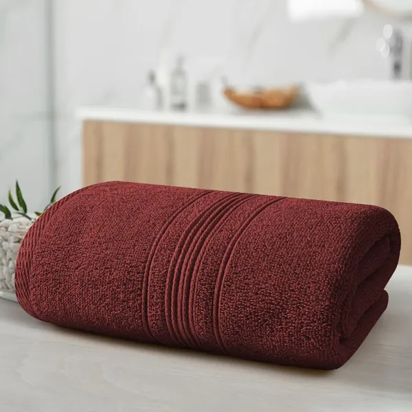Maroon_Cotton_Bath_Beach_Sport_Face_Hair_Towel_Pack_Of_1