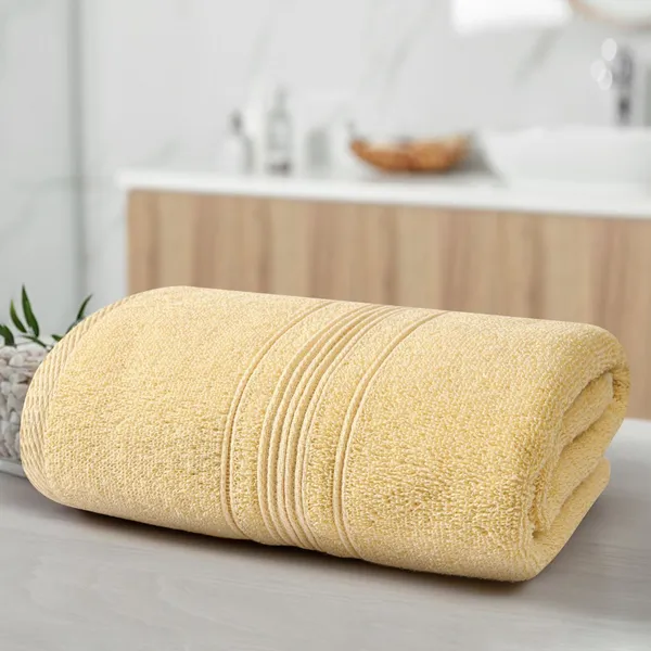 Yellow_Cotton_Bath_Beach_Sport_Face_Hair_Towel_Pack_Of_1