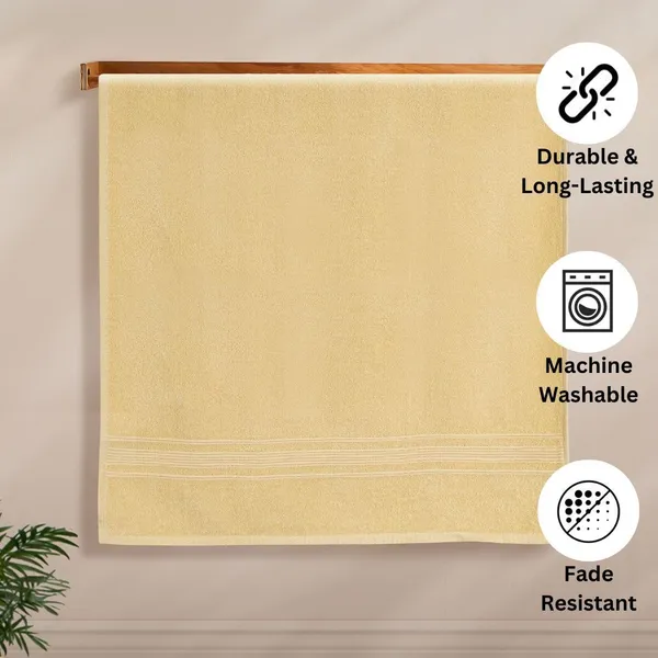 Yellow_Cotton_Bath_Beach_Sport_Face_Hair_Towel_Pack_Of_1
