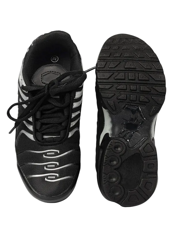 Black_Lightweight_Casual_Sneaker_With_Comfortable_Cushioned_Sole_For_Kids