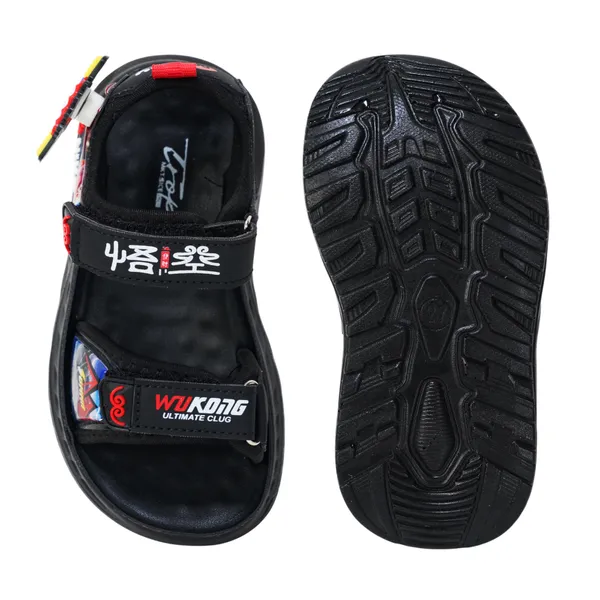 Redblack_Lightweight_Casual_Sandal_With_Comfortable_Cushioned_Sole_For_Boys