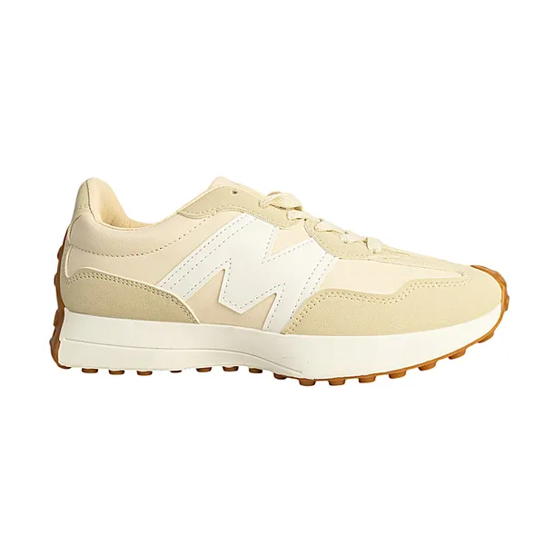 Cream_Lace_Up_Casual_Sneakers_for_Adults