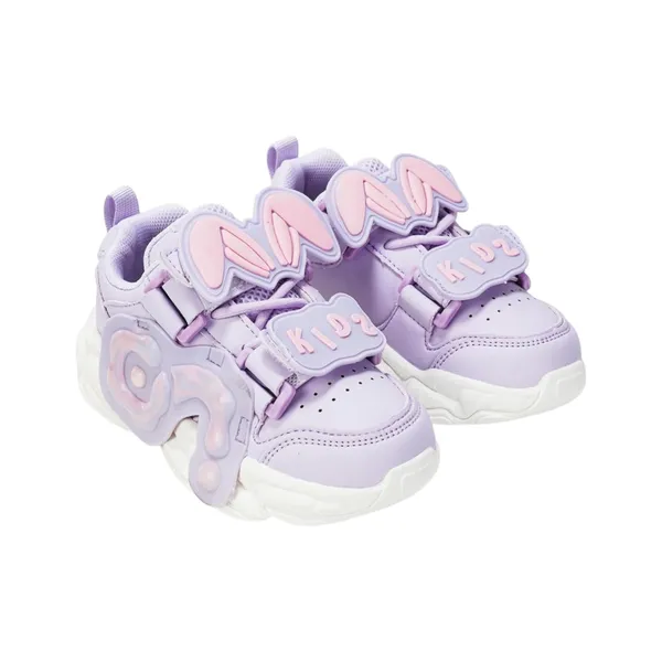 Lavender_Lightweight_Casual__Sneaker__With_Comfortable_Cushioned_Sole_For_Girls