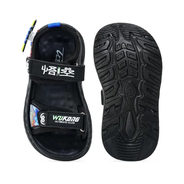 Blue_And_Black_Lightweight_Casual__Sandal__With_Comfortable_Cushioned_Sole_For_Boys