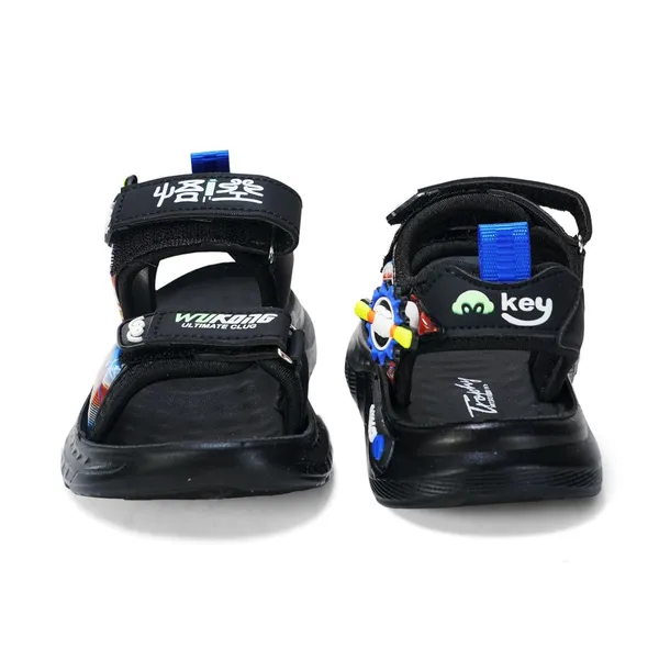 Blue_And_Black_Lightweight_Casual__Sandal__With_Comfortable_Cushioned_Sole_For_Boys
