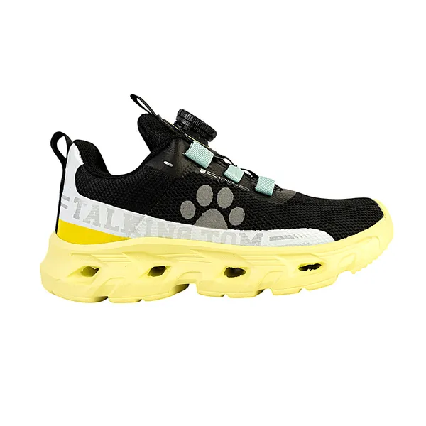 Black_Mesh_Dial_Closure_Running_Shoes_for_Adults