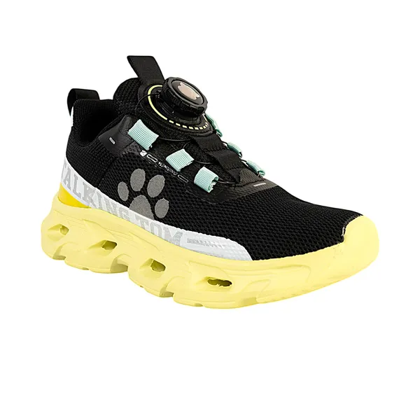 Black_Mesh_Dial_Closure_Running_Shoes_for_Adults
