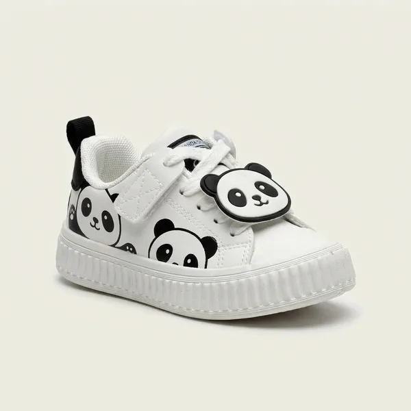 Black_And_White_Lightweight_Casual__Sneaker__With_Comfortable_Cushioned_Sole_For_Kids