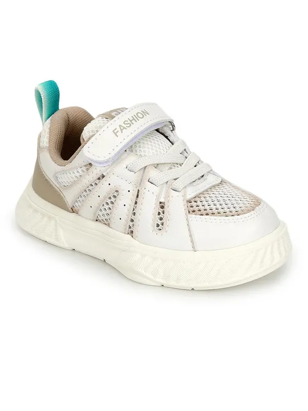 Brown_And_White_Lightweight_Casual__Sneaker__With_Comfortable_Cushioned_Sole_For_Kids