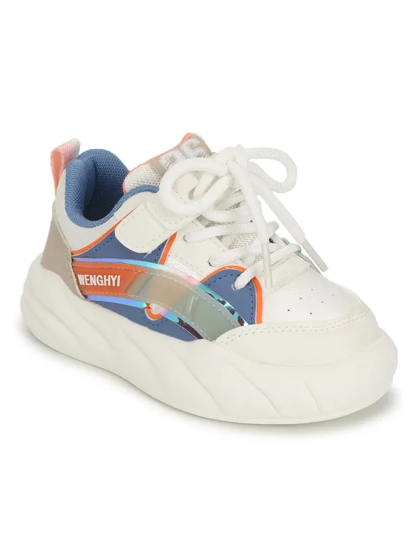 Multicolor_Lightweight_Casual__Sneaker__With_Comfortable_Cushioned_Sole_For_Kids