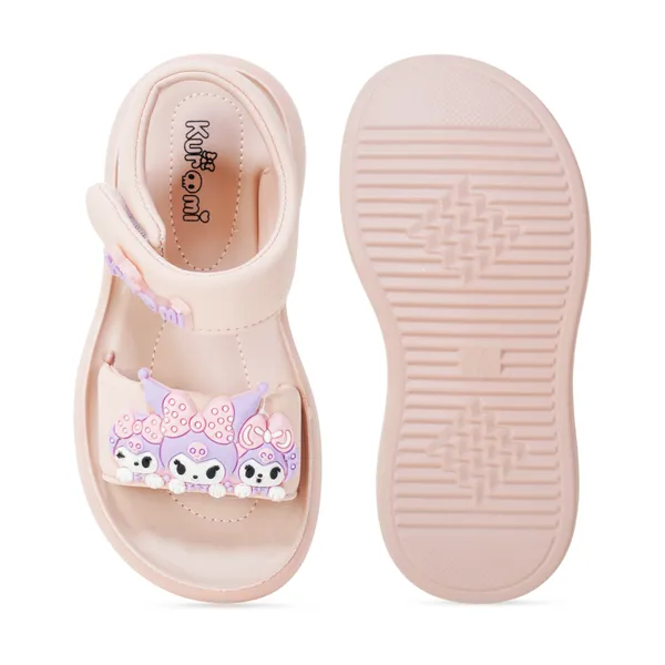 Pink_Lightweight_Casual_Sandal_With_Comfortable_Cushioned_Sole_For_Girls