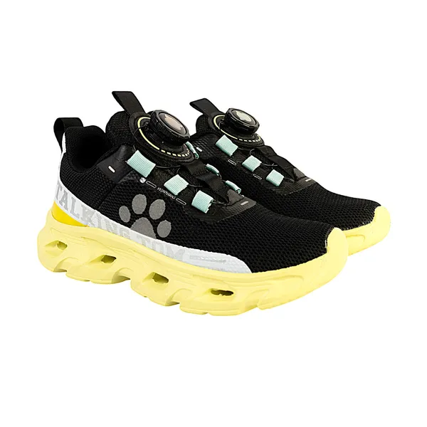 Black_Mesh_Dial_Closure_Running_Shoes_For_Adults