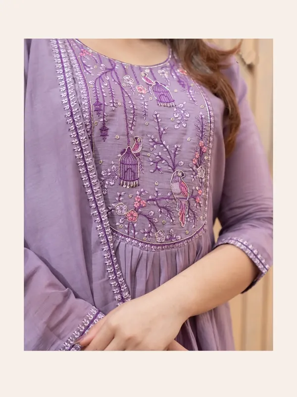 Purple_Cotton_Kurta_Pant_With_Dupatta_For_Women