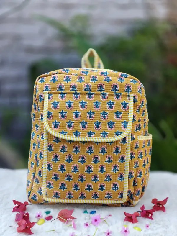 Mustard_Cotton_Hand_Block_Quilted_Tote_Bag_For_Women