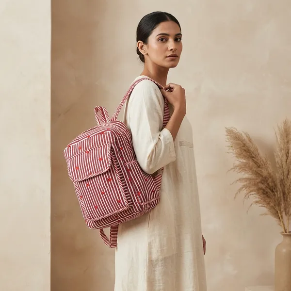 Red_Cotton_Hand_Block_Quilted_Tote_Bag_For_Women