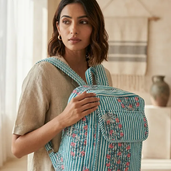 Sky_Blue_Cotton_Hand_Block_Quilted_Tote_Bag_For_Women